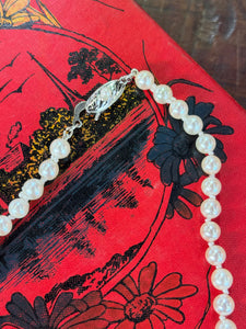 Fresh Water Pearls knotted 24cm Length Off White