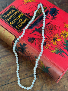 Fresh Water Pearls knotted 23cm Length Off White