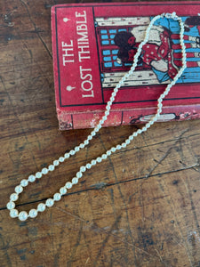 Fresh Water Pearls knotted 27cm Length Off White