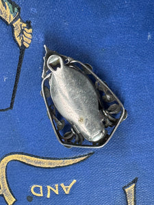 Sterling Silver TLM Butterfly Dress Clip/Pendant
