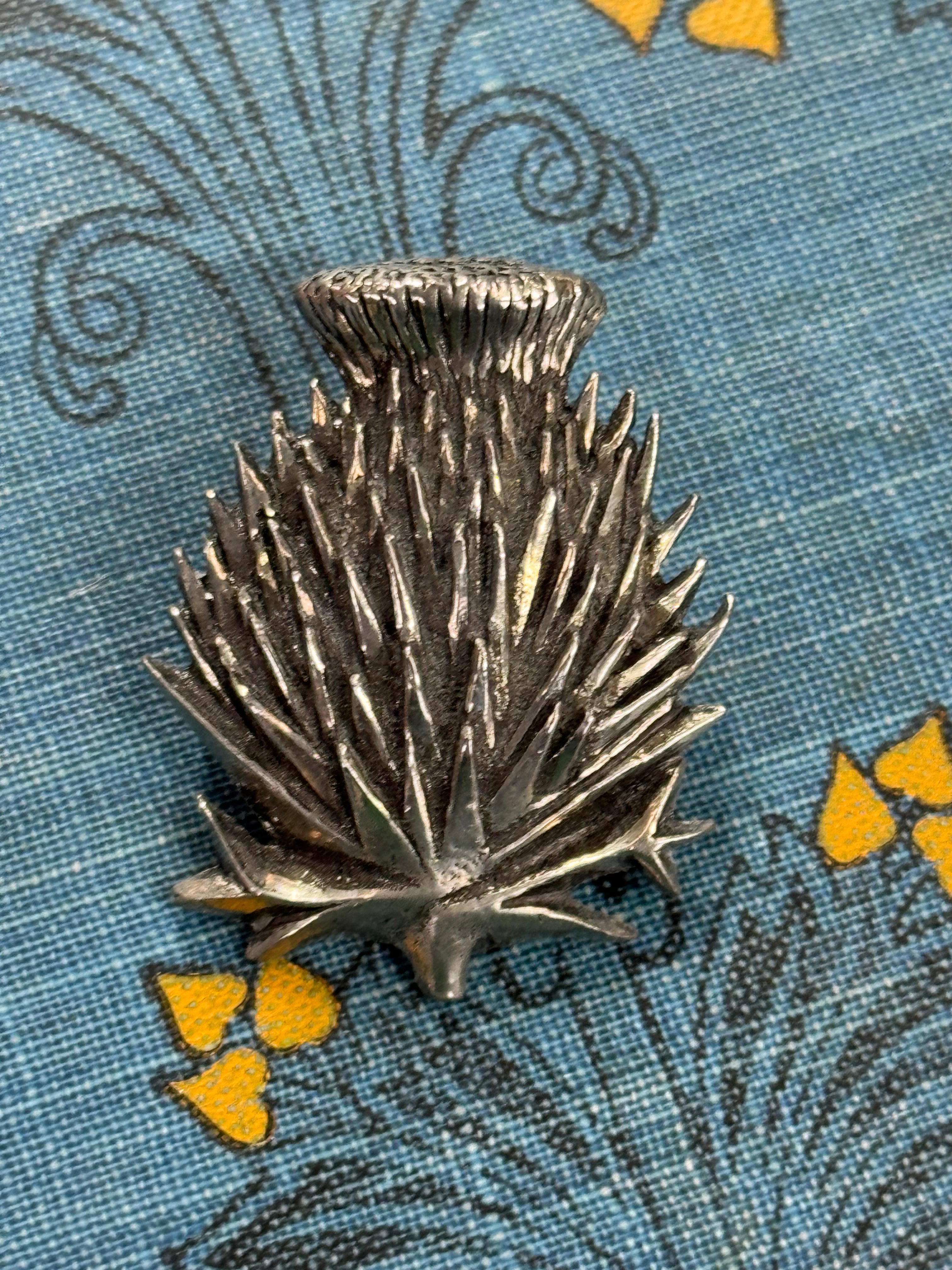 Stunning Scottish Thistle Brooch
