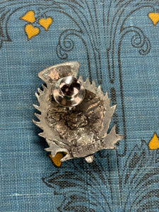 Stunning Scottish Thistle Brooch