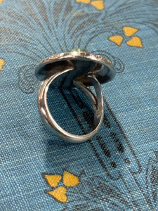 Sterling Silver Turquoise Ring - A stunner