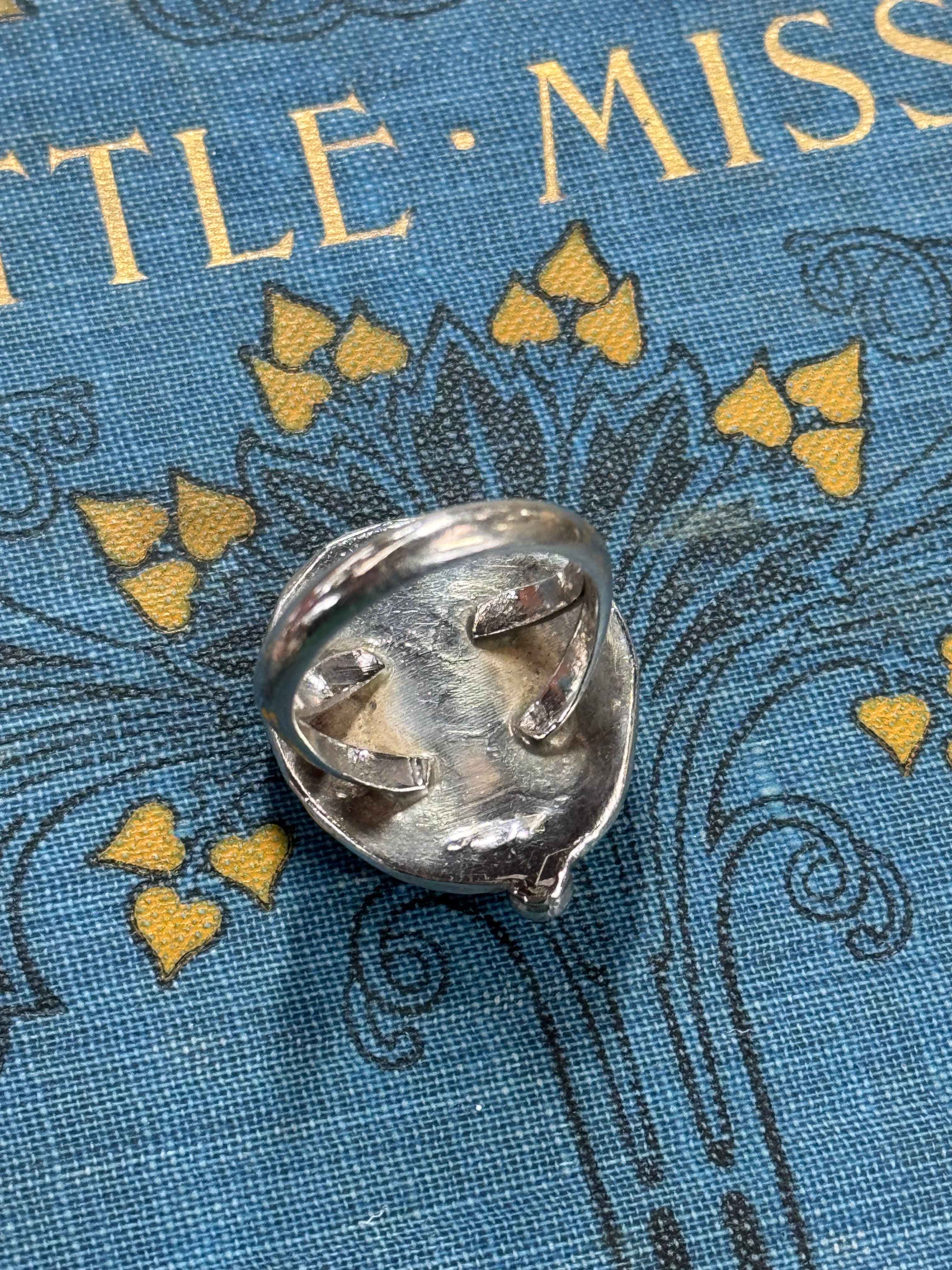 Sterling Silver Turquoise Ring - A stunner
