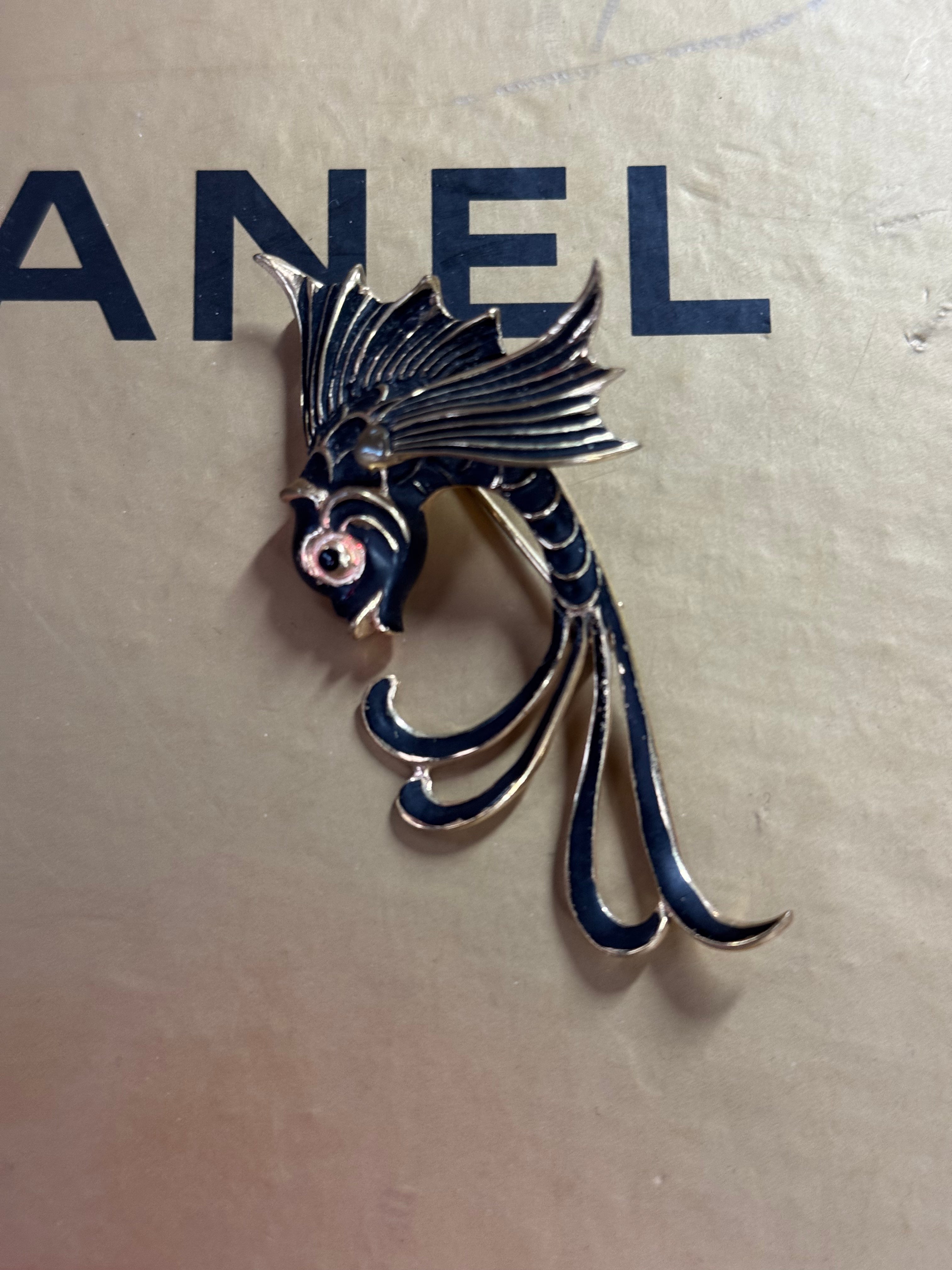 Vintage Fish Brooch