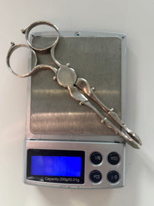 Wonderful Georgian Sterling Silver Tea Tongs