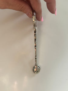 Wonderful Georgian Sterling Silver Tea Tongs