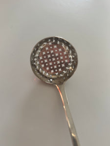 Circa 1824 Sterling Silver Sifter Spoon