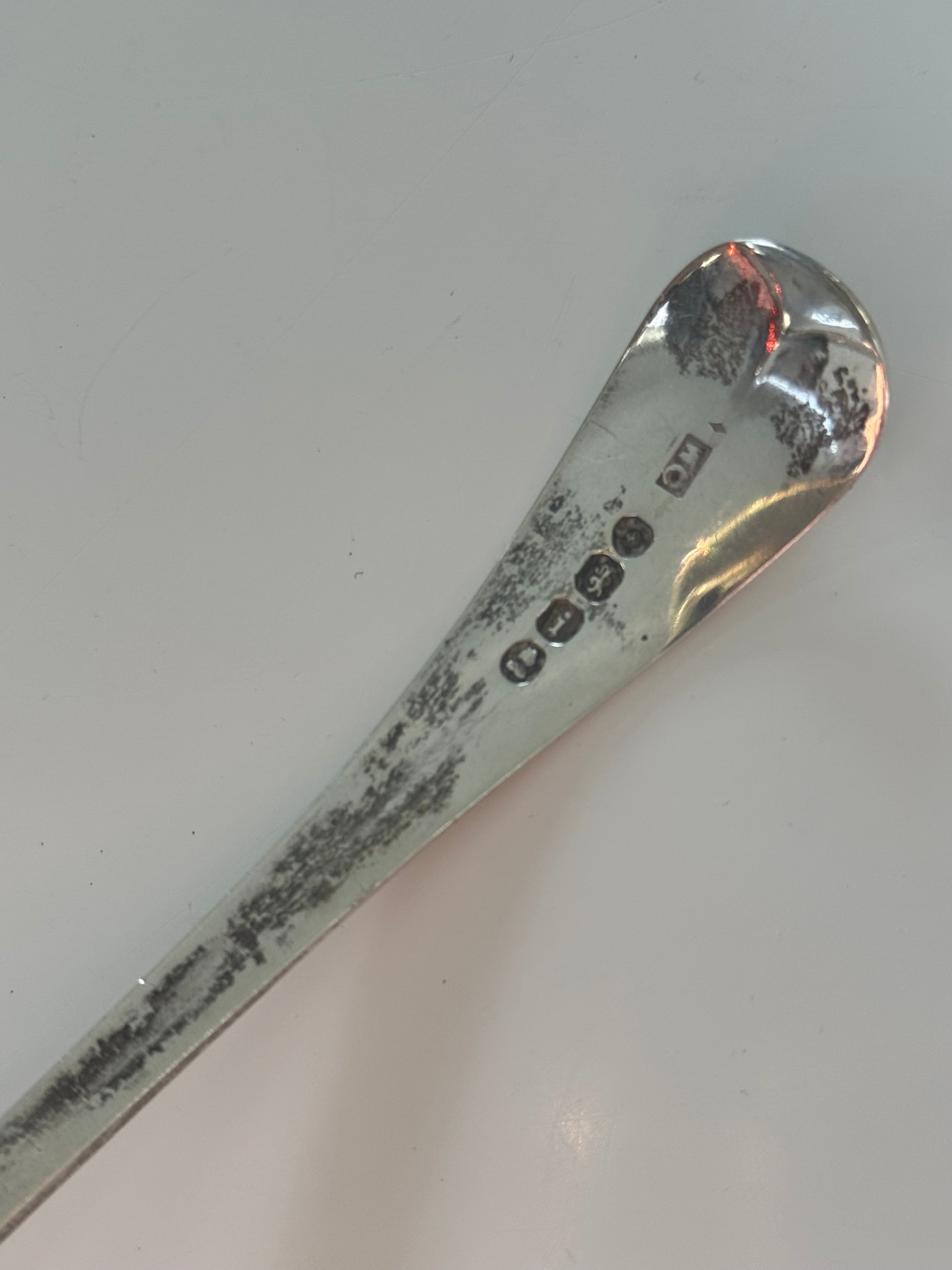 Circa 1824 Sterling Silver Sifter Spoon