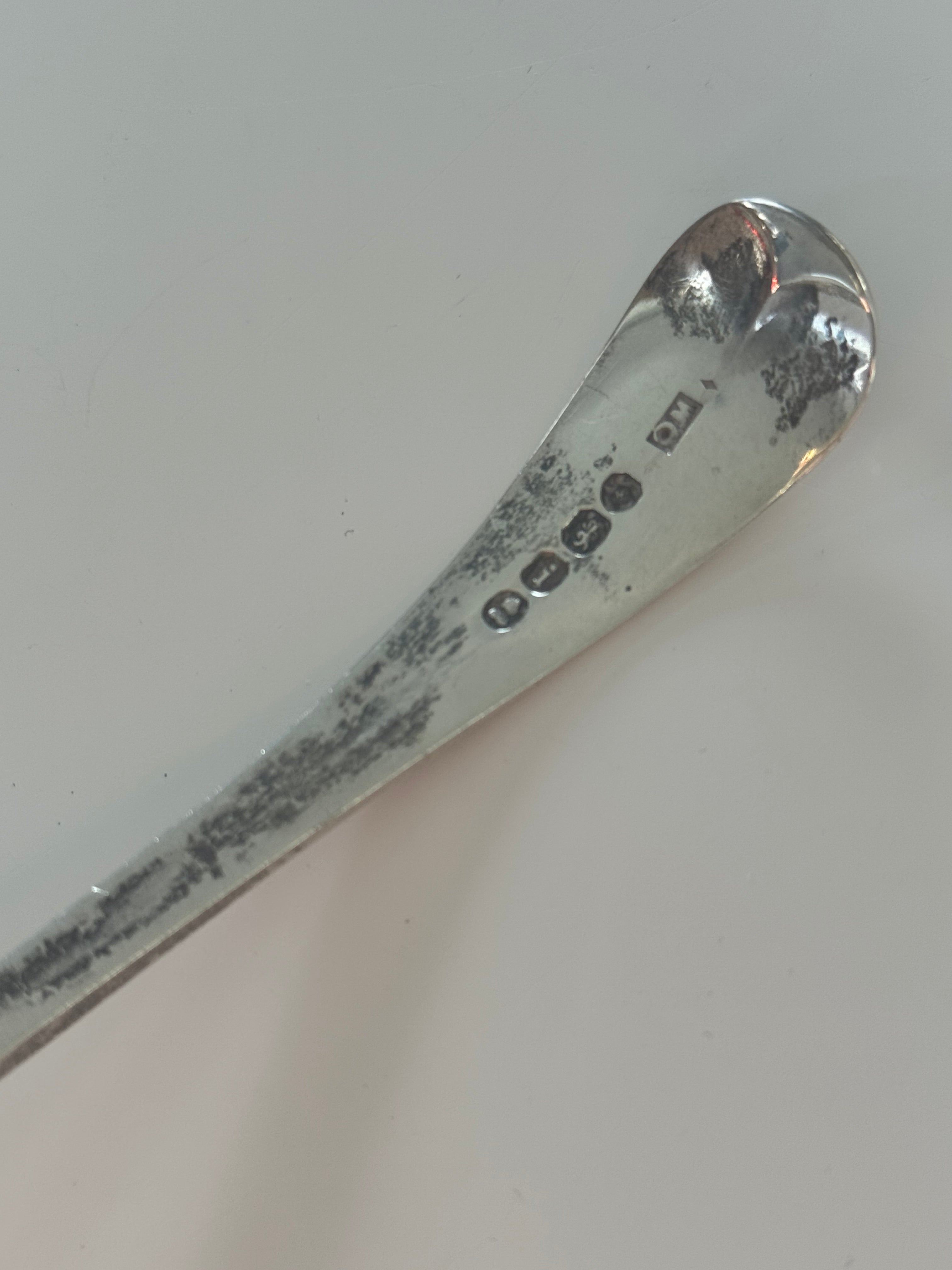 Circa 1824 Sterling Silver Sifter Spoon