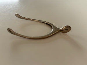 Wonderful Wishbone Sterling Silver Tea Tongs