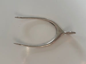 Wonderful Wishbone Sterling Silver Tea Tongs
