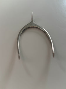 Wonderful Wishbone Sterling Silver Tea Tongs