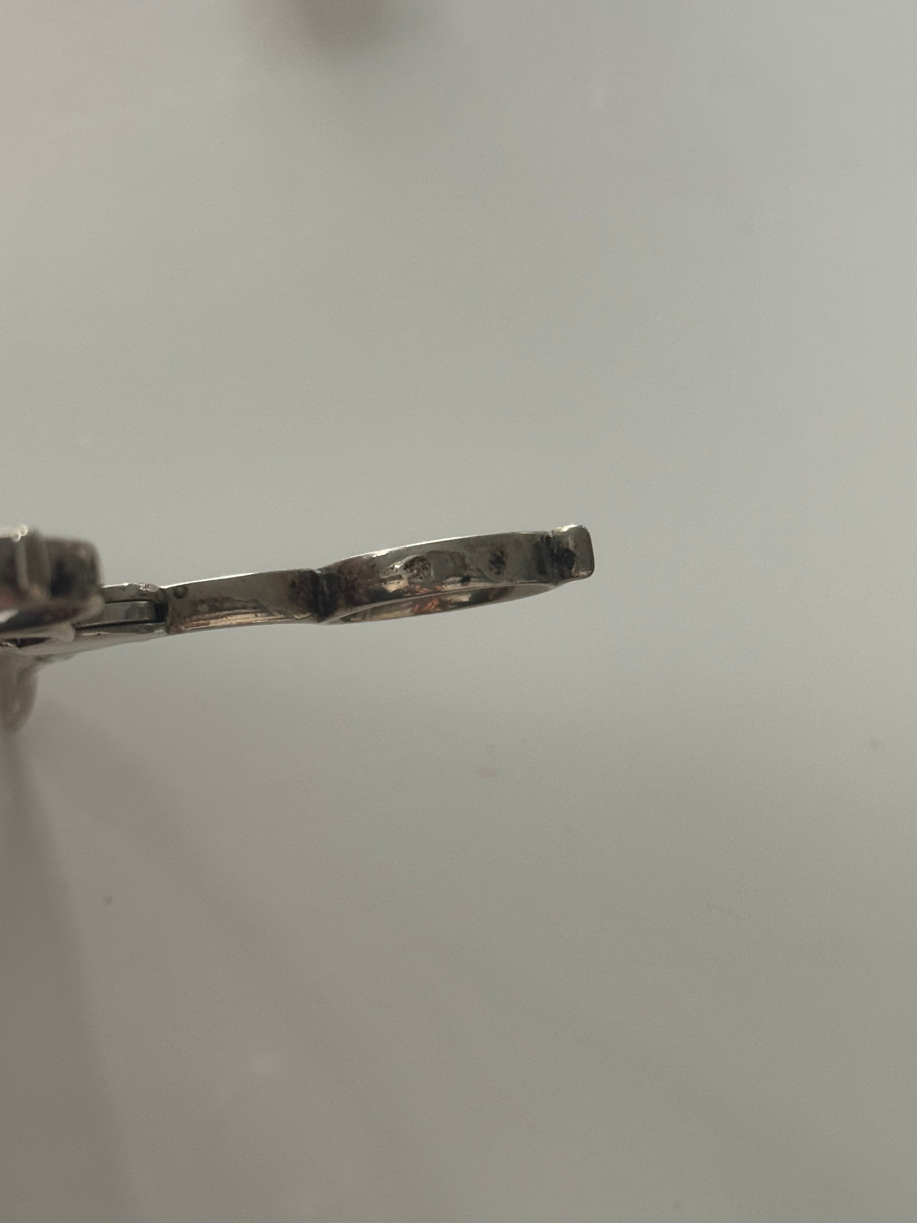 Wonderful Georgian Sterling Silver Tea Tongs