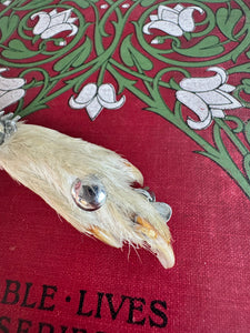 Vintage Scottish Grouse Foot Brooch
