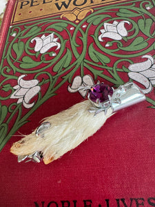 Vintage Scottish Grouse Foot Brooch