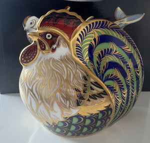 Royal Crown Derby Imari Farmyard Paperweight Signed Ltd Ed
