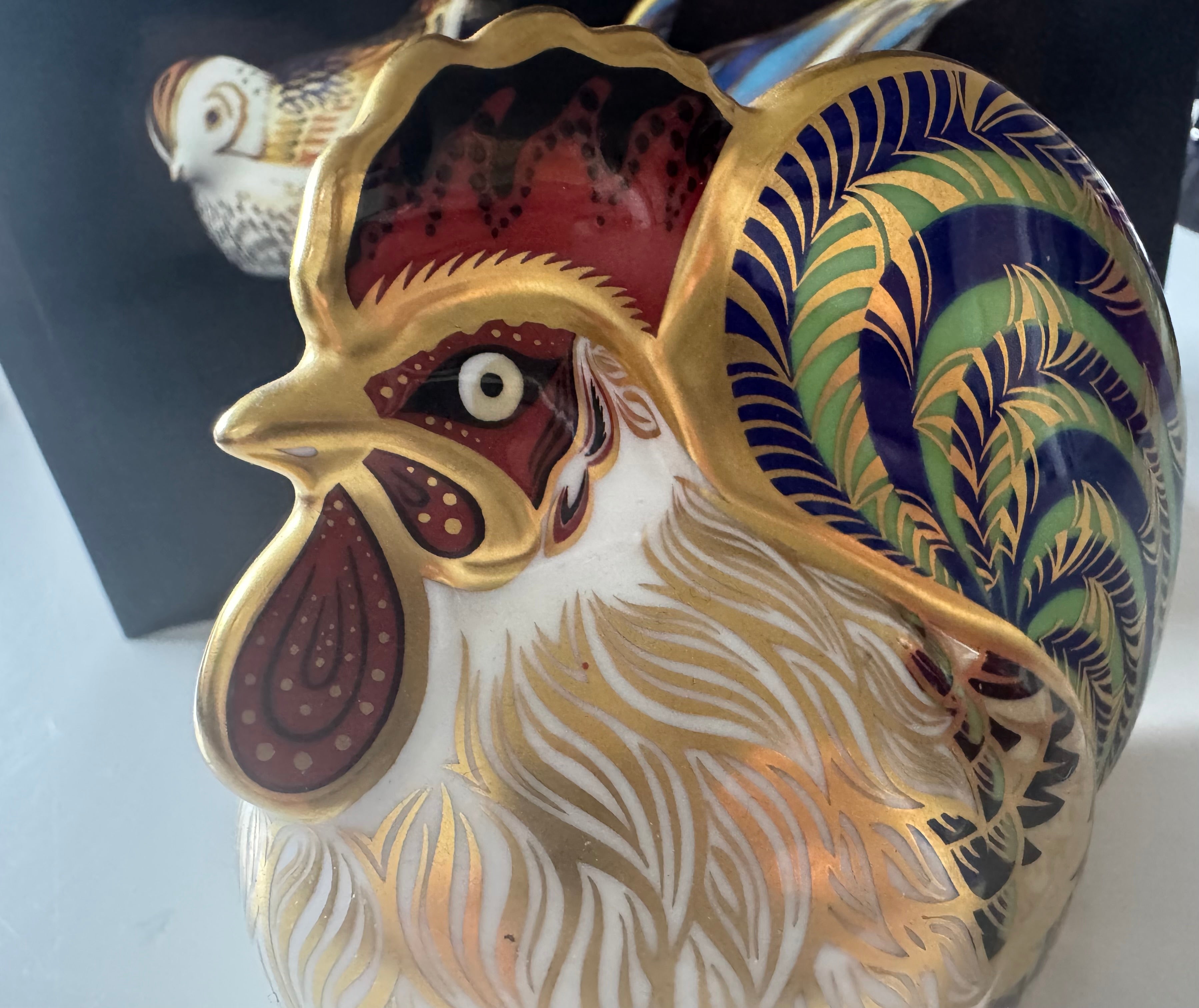 Royal Crown Derby Imari Farmyard Paperweight Signed Ltd Ed