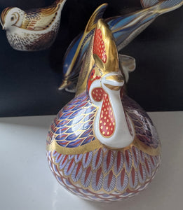 Royal Crown Derby Imari Farmyard Paperweight