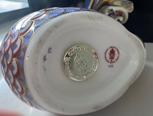 Royal Crown Derby Imari Farmyard Paperweight
