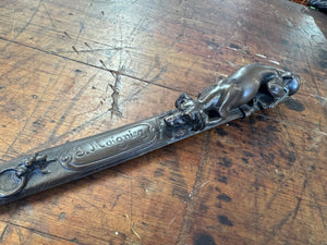 Jules Moigniez Bronze Sculpture Letter Opener 1835-1894