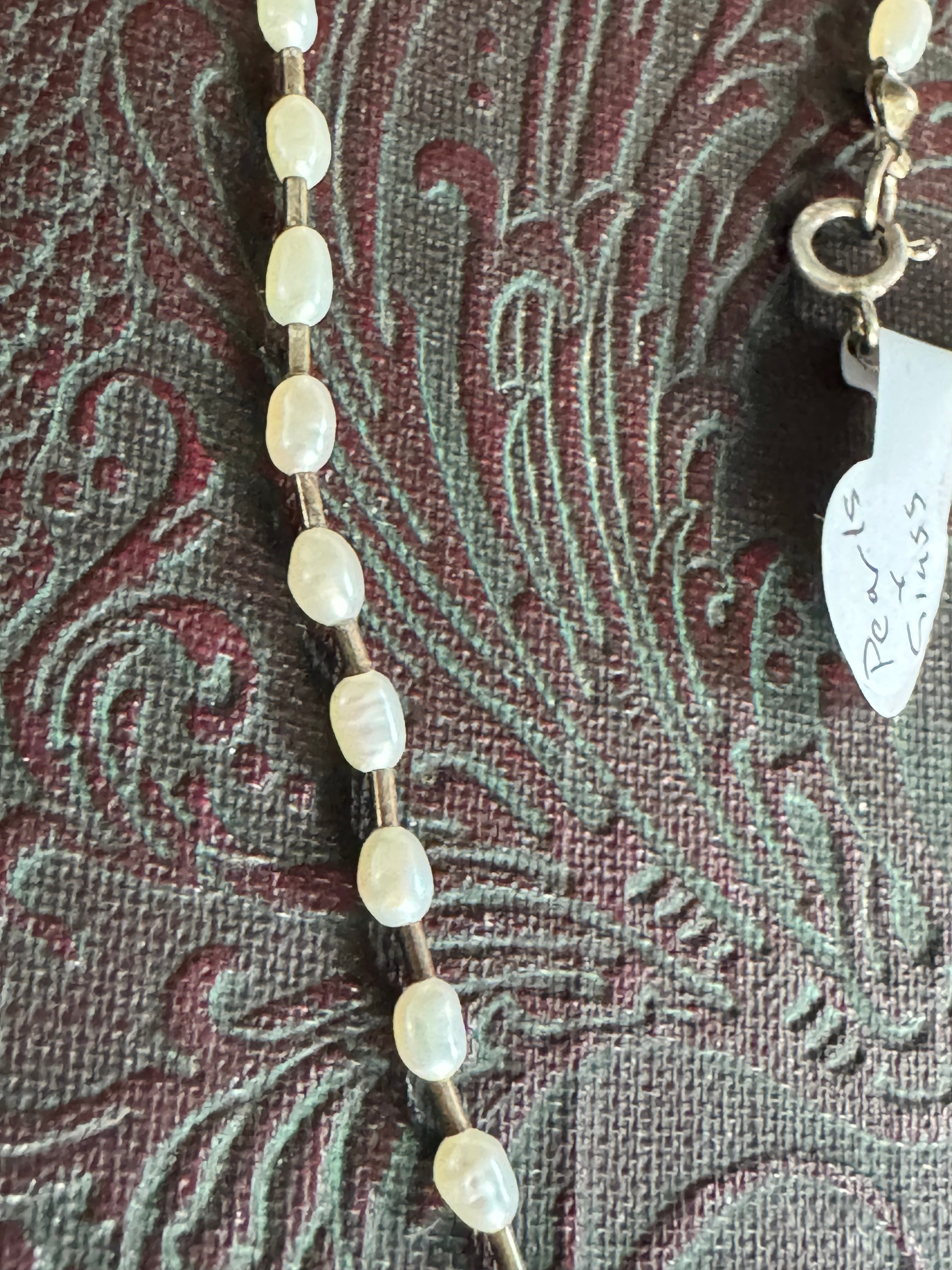 Vintage c1950s Pearl & Glass Beaded Necklace – Stunning Heirloom Gift