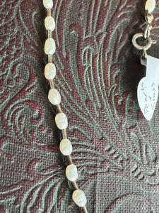 Vintage c1950s Pearl & Glass Beaded Necklace – Stunning Heirloom Gift