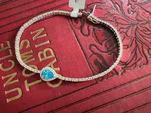 Sterling Silver Tennis Bracelet - Stunning