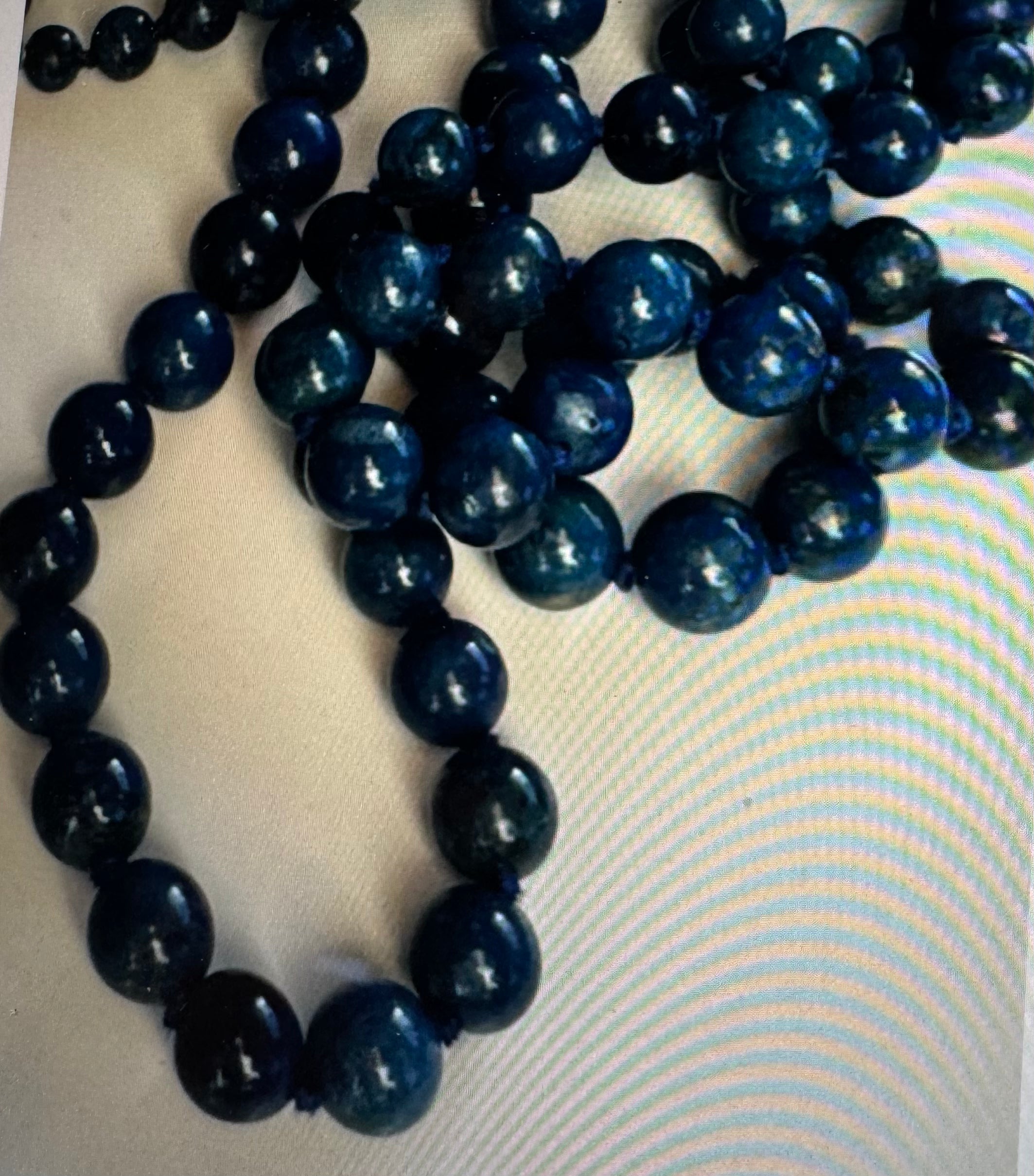 Stunning Lapis Lazuli Necklace – Timeless & Elegant