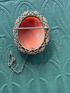Antique 9ct Rose Gold Cameo TW 11.19g