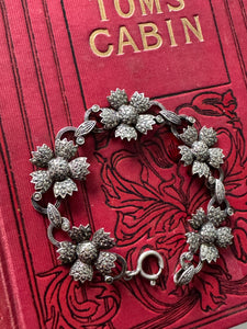 Sterling Silver Marcasite Bracelet - Stunning
