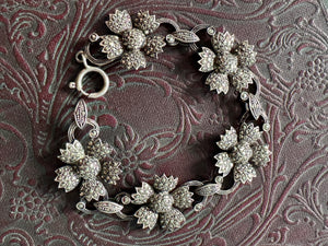 Sterling Silver Marcasite Bracelet - Stunning