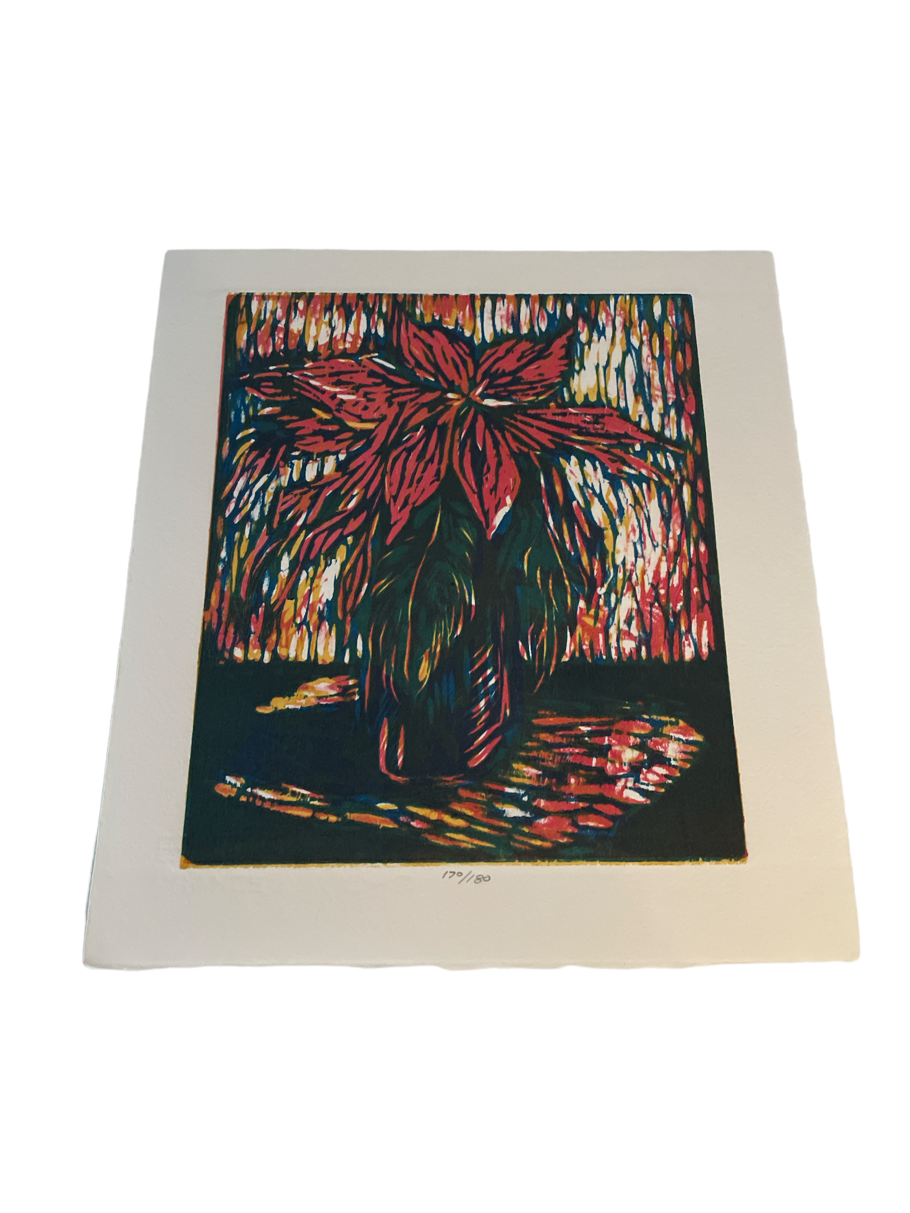 JILL HENRIOD ORIGINAL ART POINSETTIA 170/180