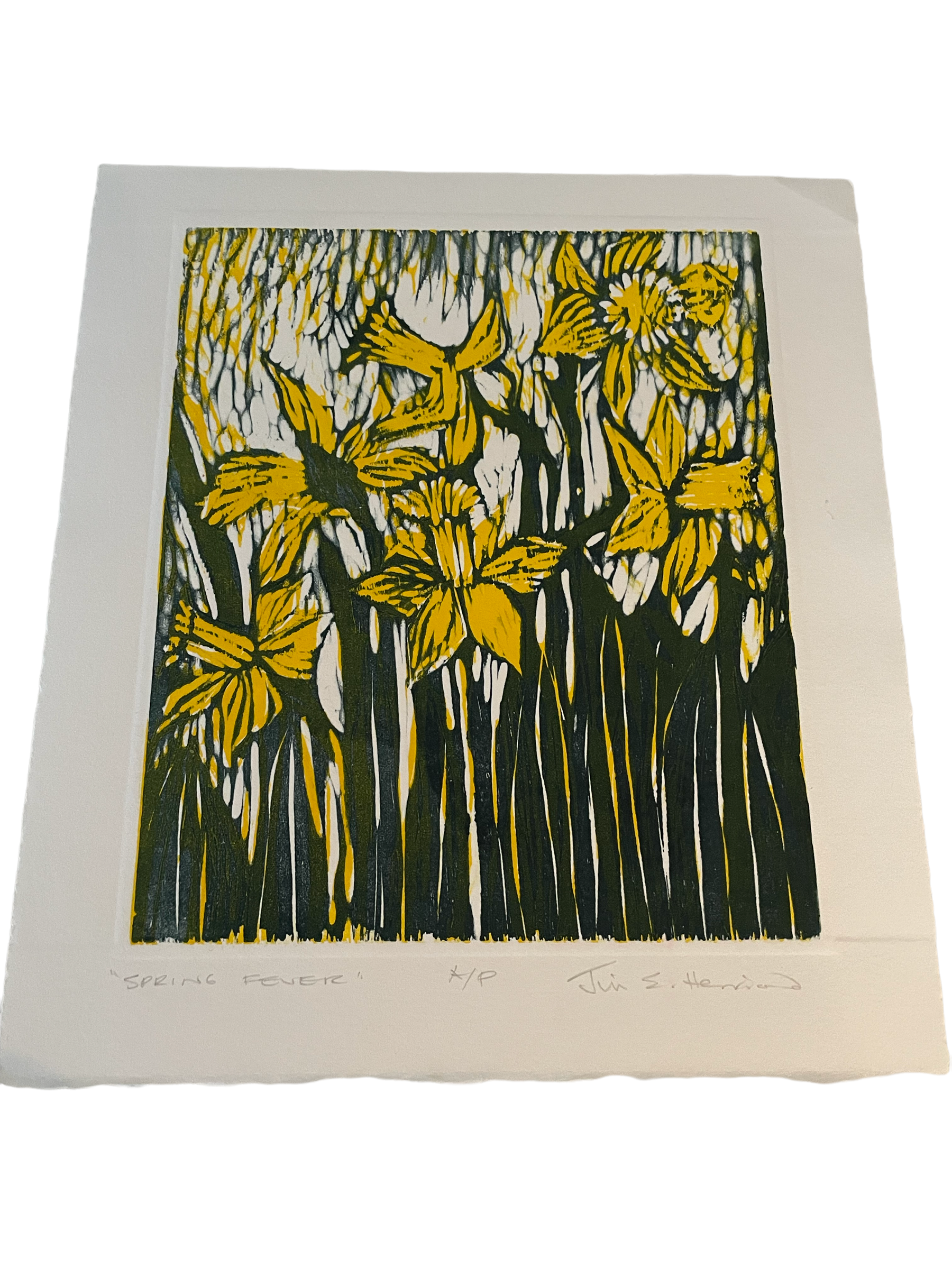 JILL HENRIOD ORIGINAL ART SPRING FEVER A/P ARTIST PROOF