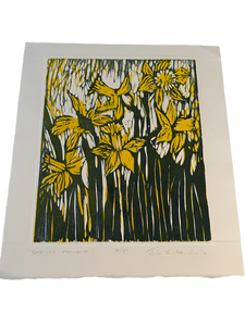 JILL HENRIOD ORIGINAL ART SPRING FEVER A/P ARTIST PROOF