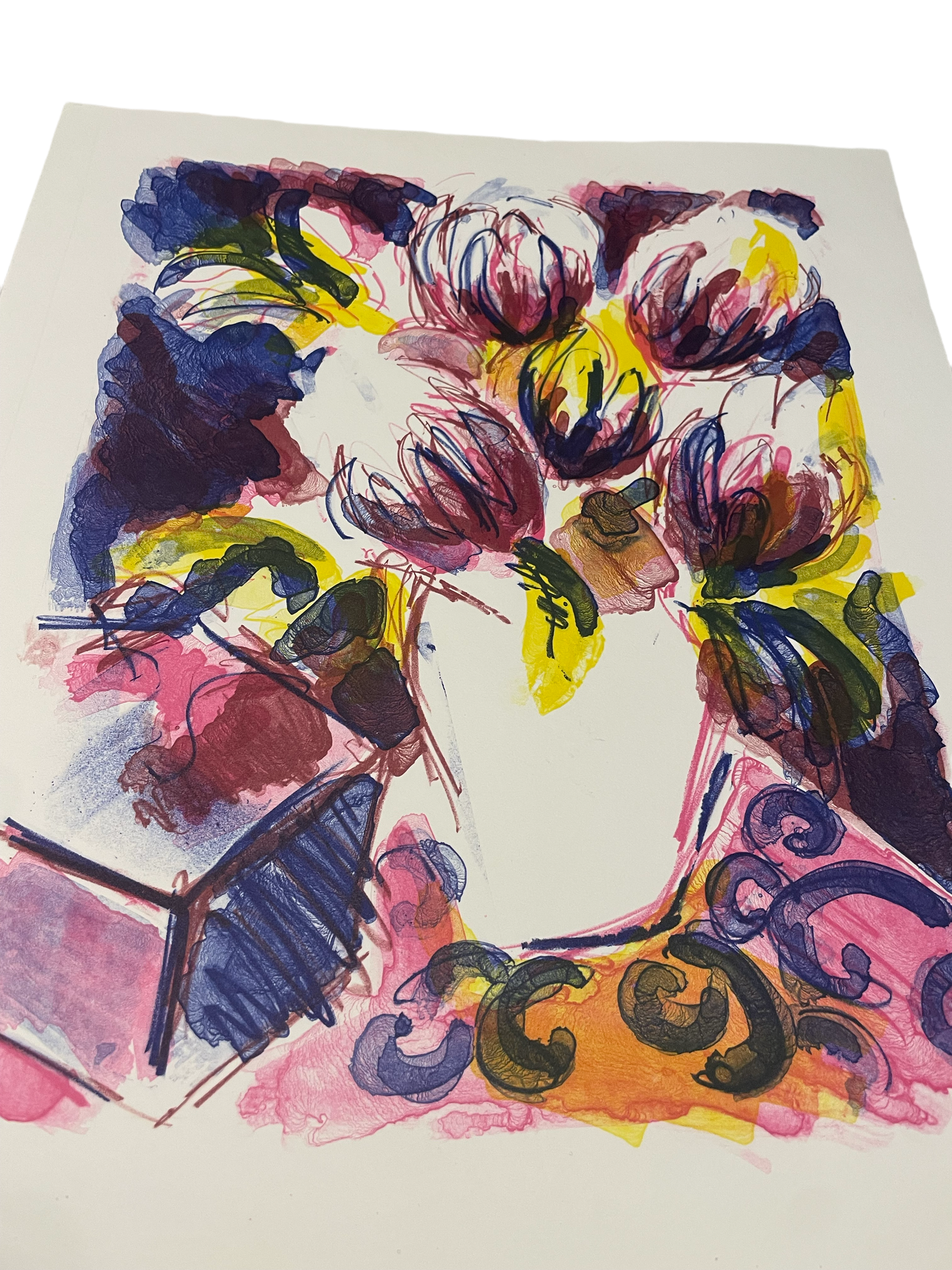 JILL HENRIOD ORIGINAL PROTEA OBTUSIFOLIA UNSIGNED