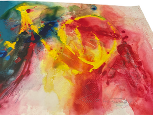 JILL HENRIOD ORIGINAL BEAUTIFUL COLOUR ABSTRACT SIGNED
