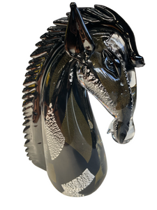 Murano Horse Gold Fleck Effect - Wow What A Cracker!