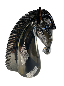 Murano Horse Gold Fleck Effect - Wow What A Cracker!