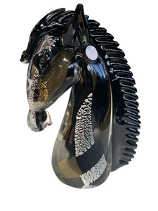 Murano Horse Gold Fleck Effect - Wow What A Cracker!
